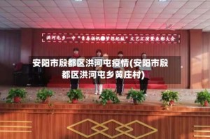 安阳市殷都区洪河屯疫情(安阳市殷都区洪河屯乡黄庄村)