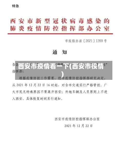 西安市疫情看一下(西安市役情)-第3张图片