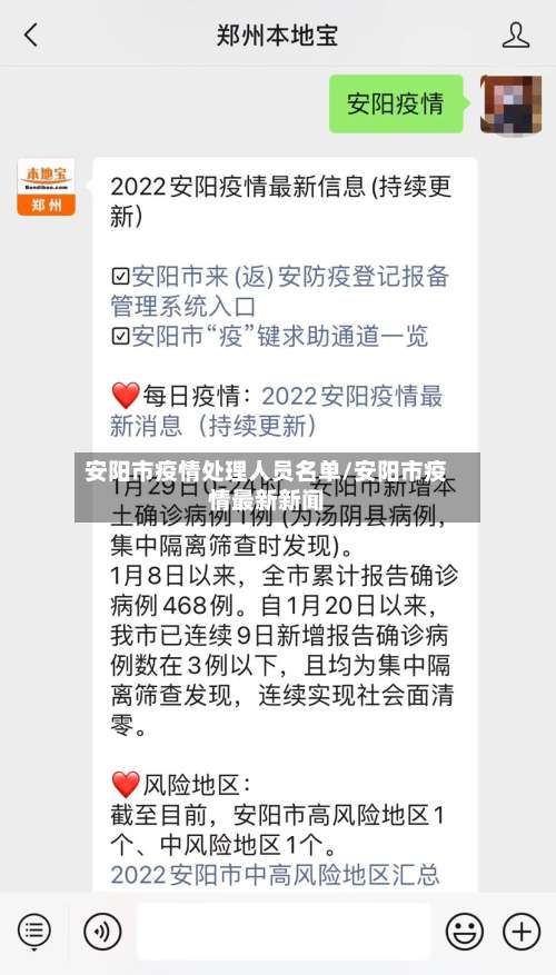 安阳市疫情处理人员名单/安阳市疫情最新新闻-第3张图片