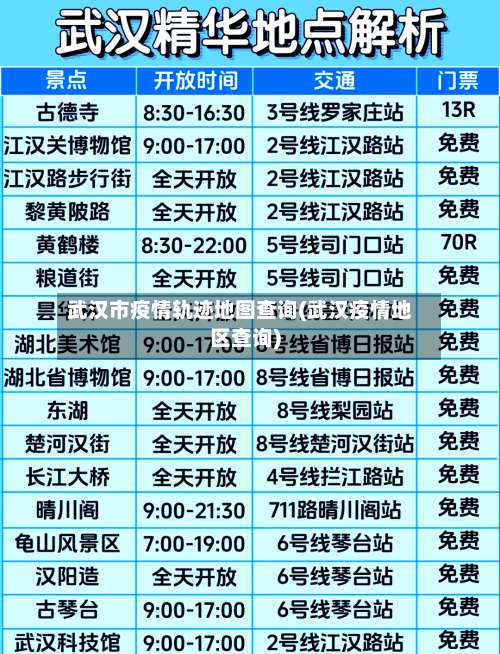 武汉市疫情轨迹地图查询(武汉疫情地区查询)-第2张图片